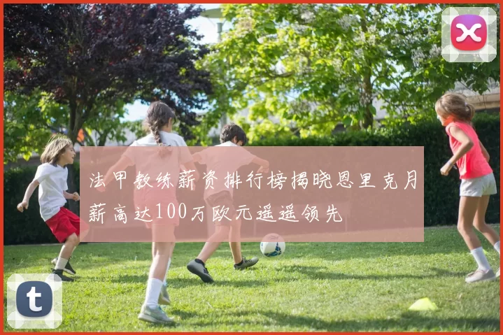 法甲教练薪资排行榜揭晓恩里克月薪高达100万欧元遥遥领先